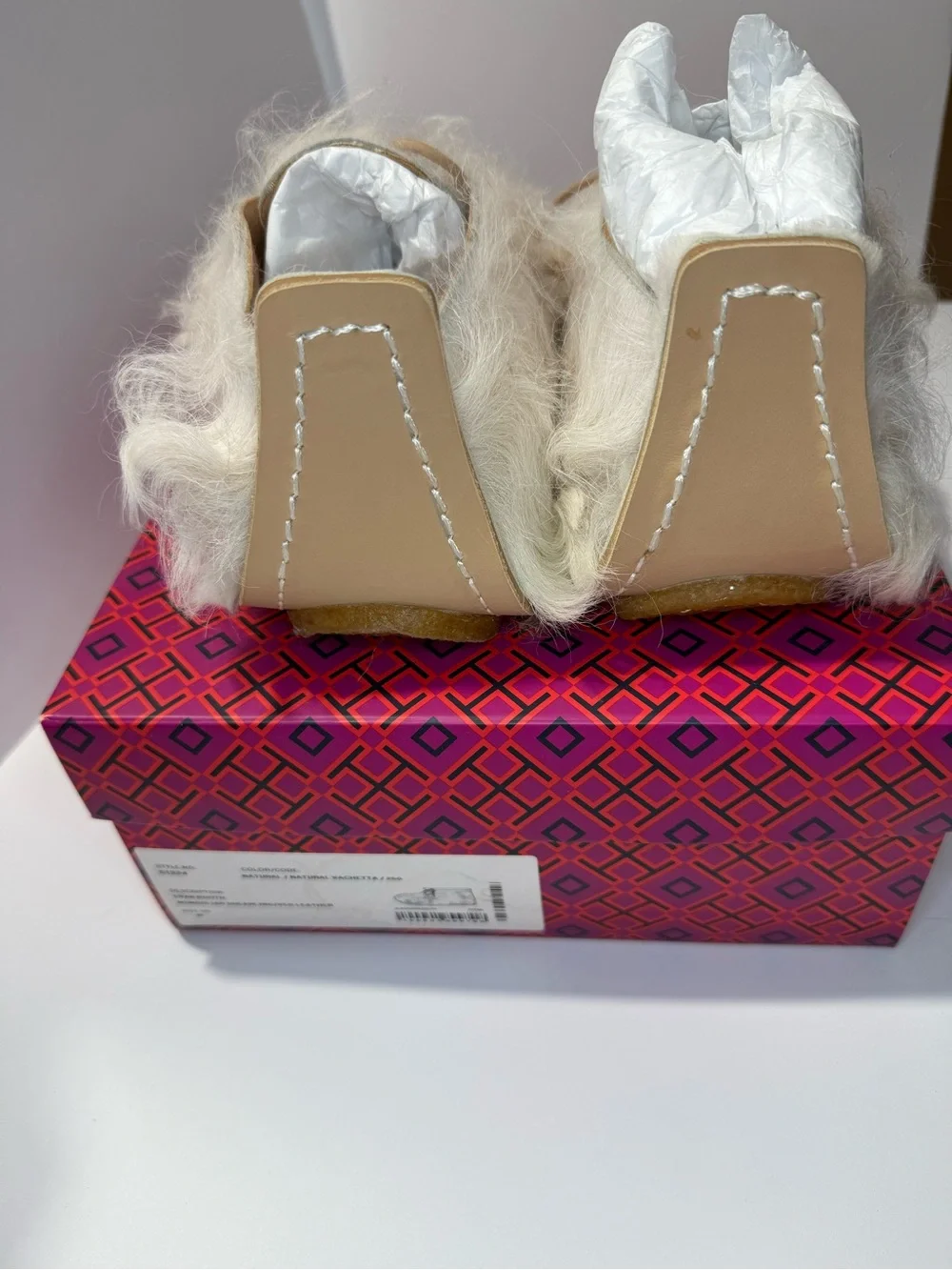 Tory Burch Evan Mongolian Shearling Bootie